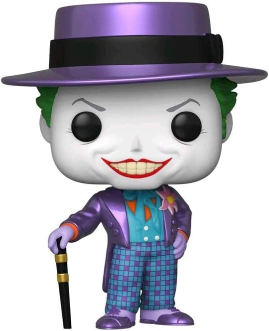Funko Pop! Batman Metallic 1989 Joker Exclusive Vinyl Figure 337