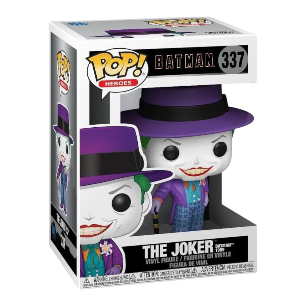 Funko Pop! Batman Metallic 1989 Joker Exclusive Vinyl Figure 337