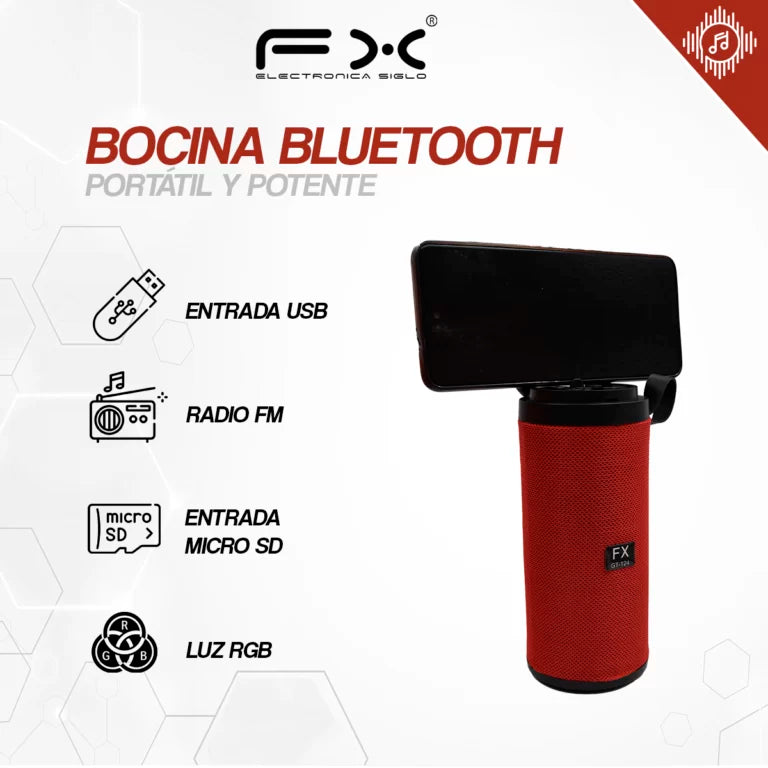 Mini Cylindrical Bluetooth Speaker with Strap and USB-TF Port Input, Variety of Colors / BS-FX1102