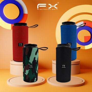 Mini Cylindrical Bluetooth Speaker with Strap and USB-TF Port Input, Variety of Colors / BS-FX1102