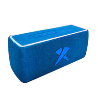 Bocina rectangular bluetooth diseño tipo panel con luz rgb + entrada usb tf, entrada tipo c y auxiliar / bs-x05