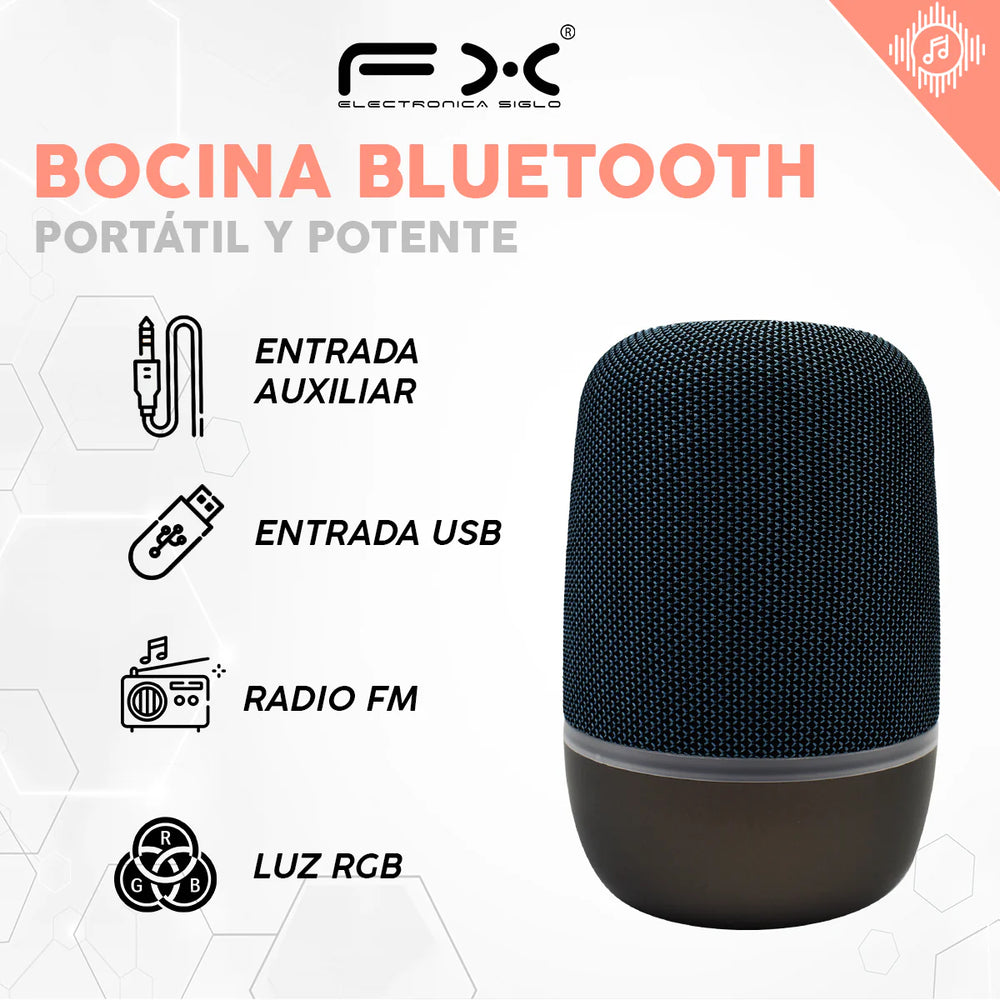 Mini Speaker Bocina Inalámbrica Bluetooth Compacta Potente Speaker BS-X13