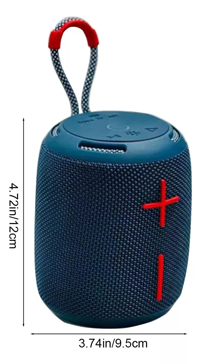 Mini Bocina Inalámbrica Bluetooth Compacta Potente Speaker BS-X09