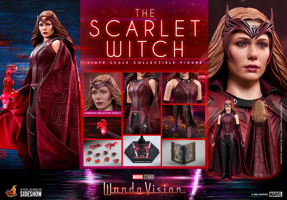 Hot Toys Marvel 1:6 The Scarlet Witch Wandavision Avengers