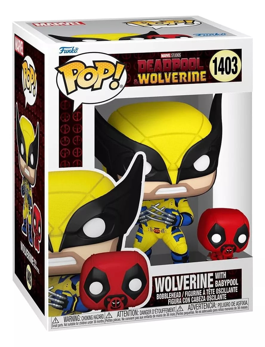 Funko Pop Deadpool & Wolverine 1403 Wolverine With Babypool