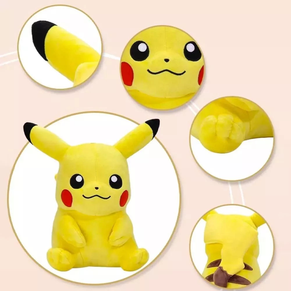 Peluche Pikachu Pokemon 22cm Excelente Calidad Pikachu