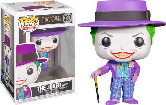 Funko Pop! Batman Metallic 1989 Joker Exclusive Vinyl Figure 337