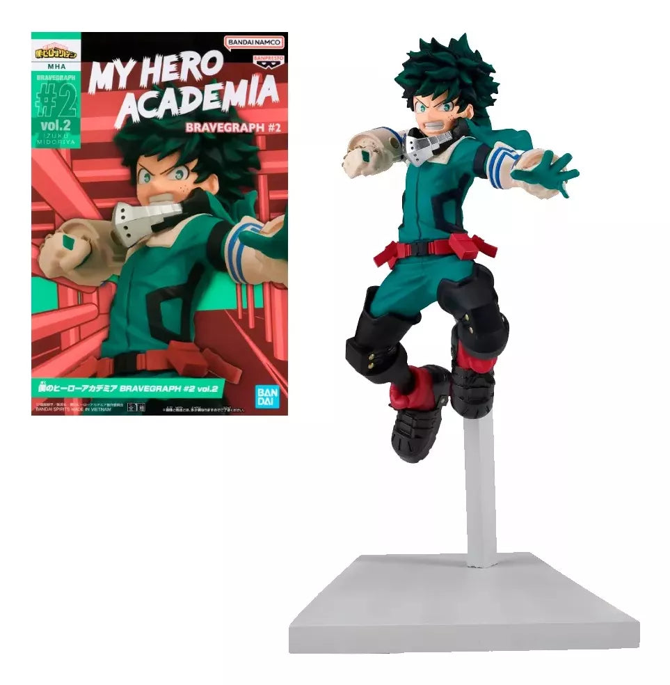 Muñeco Izuku Midoriya My Hero Academia Bandai Banpresto