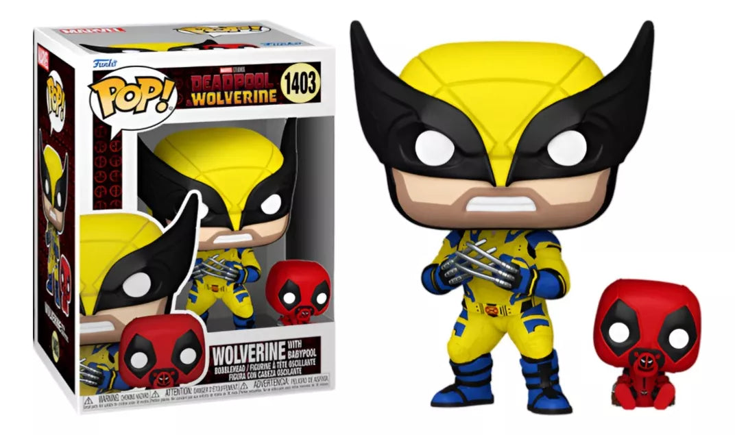 Funko Pop Deadpool & Wolverine 1403 Wolverine With Babypool