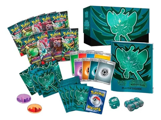 Pokemon Tcg Elite Trainer Box - Twilight Masquerade Idioma Ingles Teal Mask Ogerpon