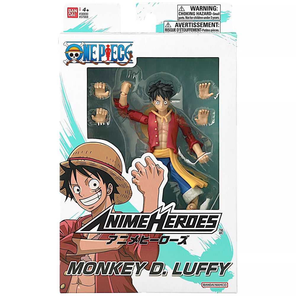 Anime Heroes One Piece Luffy Renewal Figura De Acción 6.5